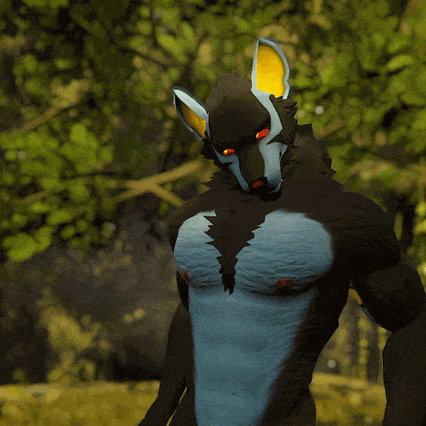 Luxray Wolfman Texture