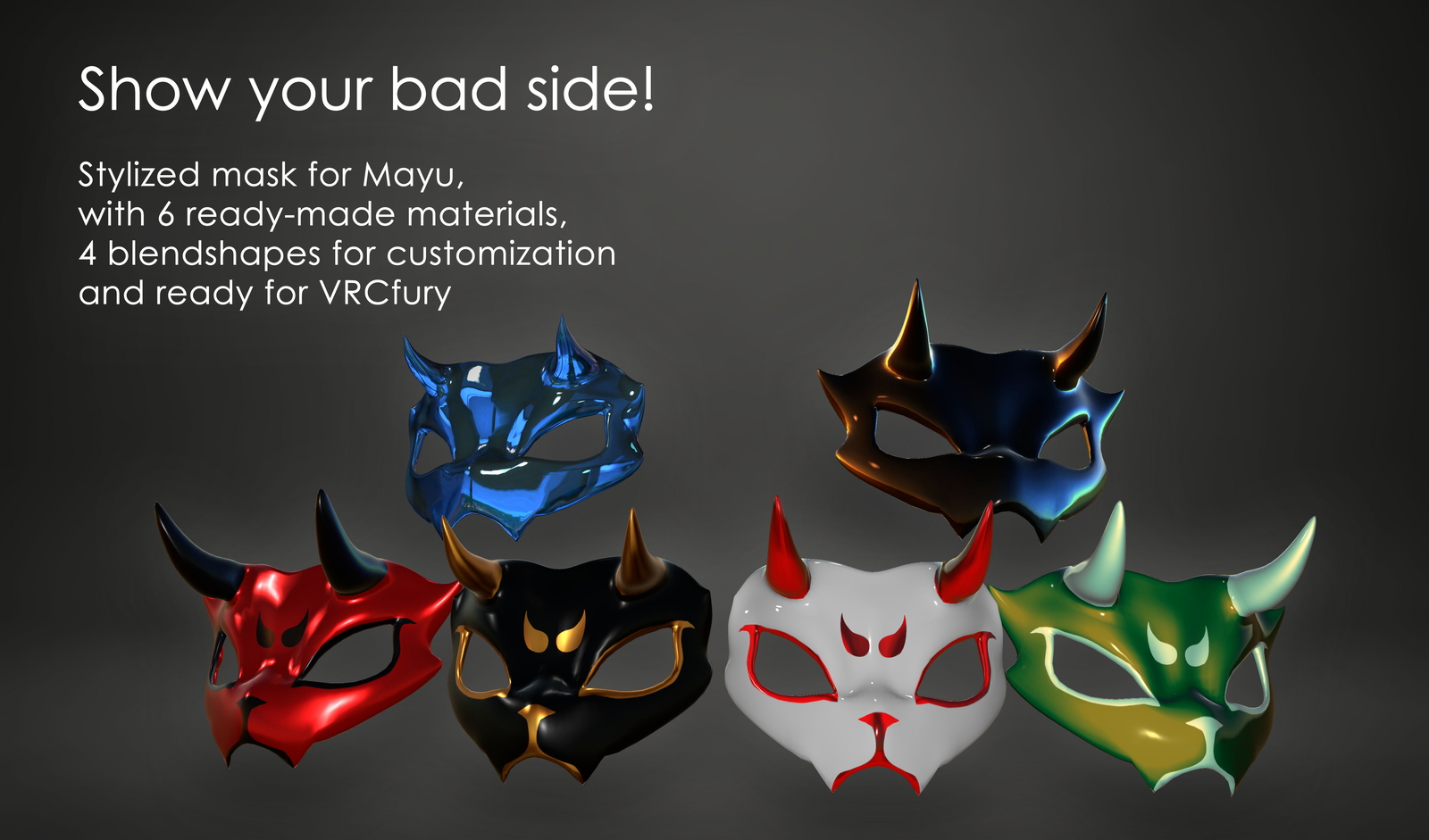 Villain Mask for Mayu