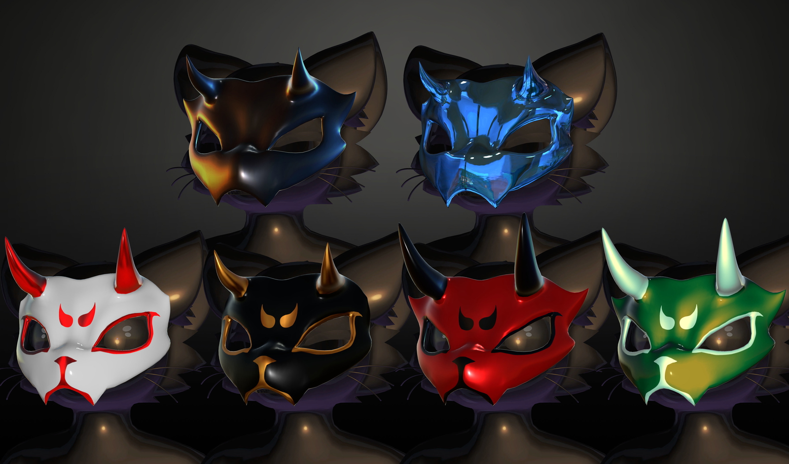 Villain Mask for Mayu