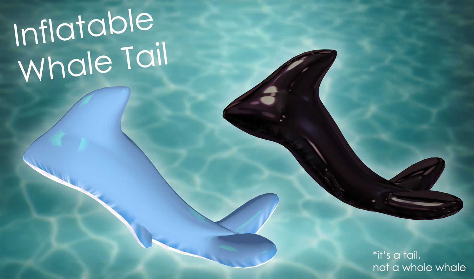 Inflatable Whale Tail