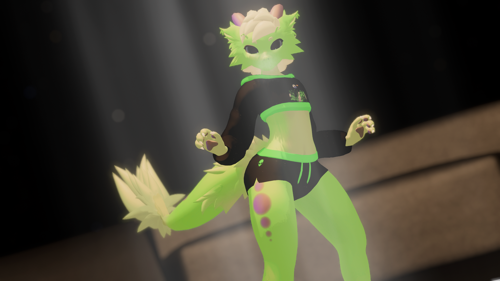 Glorp Alien Delphy Kobo Texture