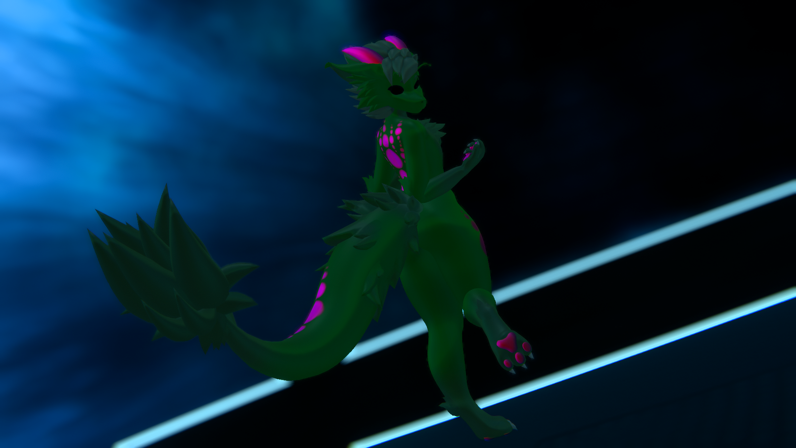 Glorp Alien Delphy Kobo Texture