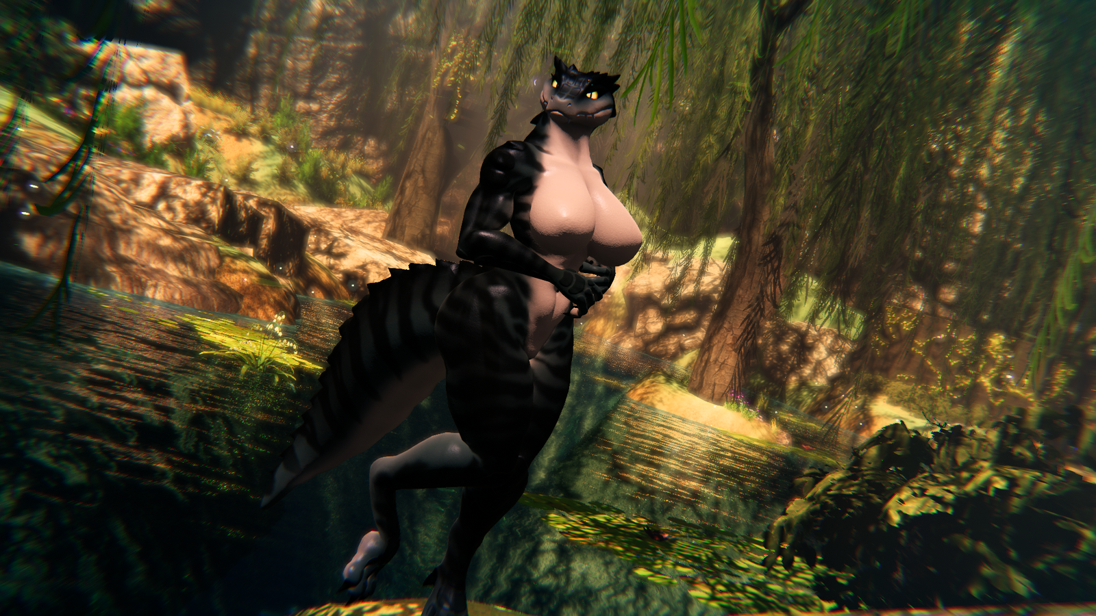 Swamp Kroxigor Texture