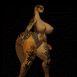 Lily the Snake Rave Paint / Tattoo Decal