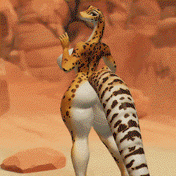 Leopard Gecko Lily the Snake Texture