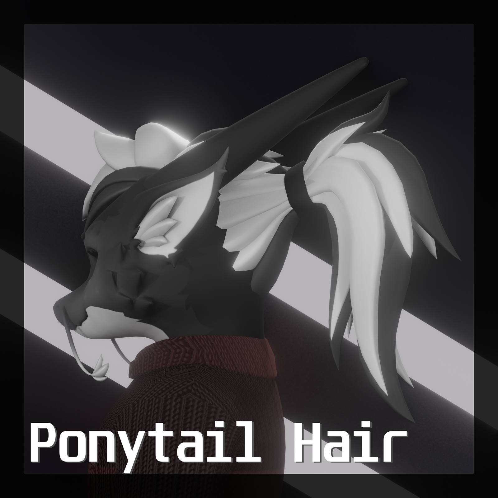 Ponytail Hair for Stellaura Dragon