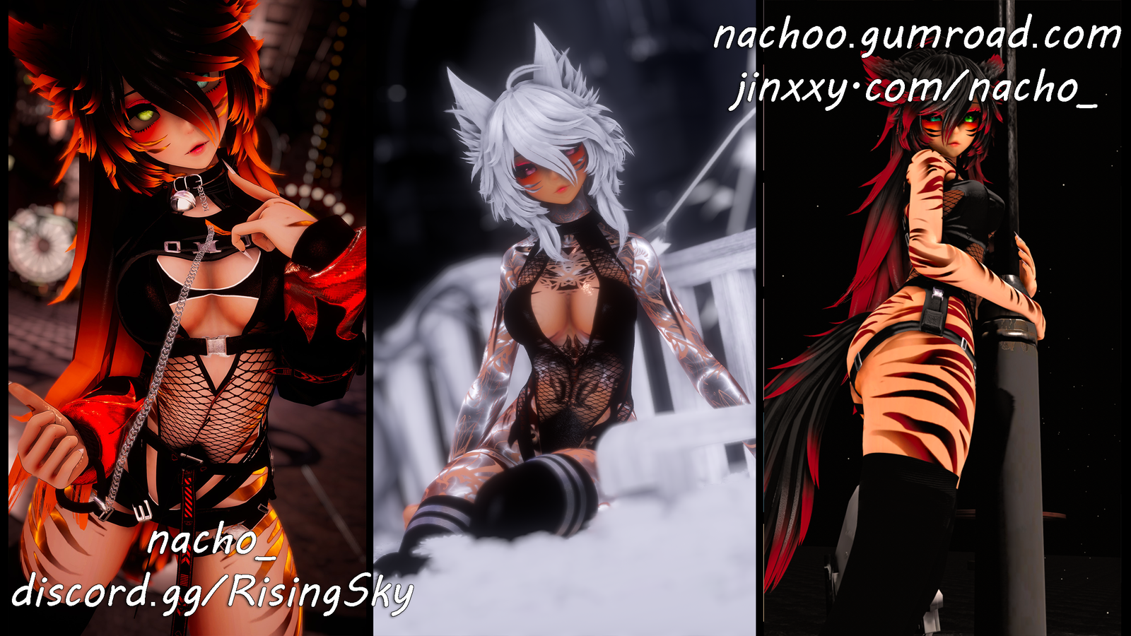 VRChat: Skylar Rework - Contacts - VRCFT - GoGoLoco - More~