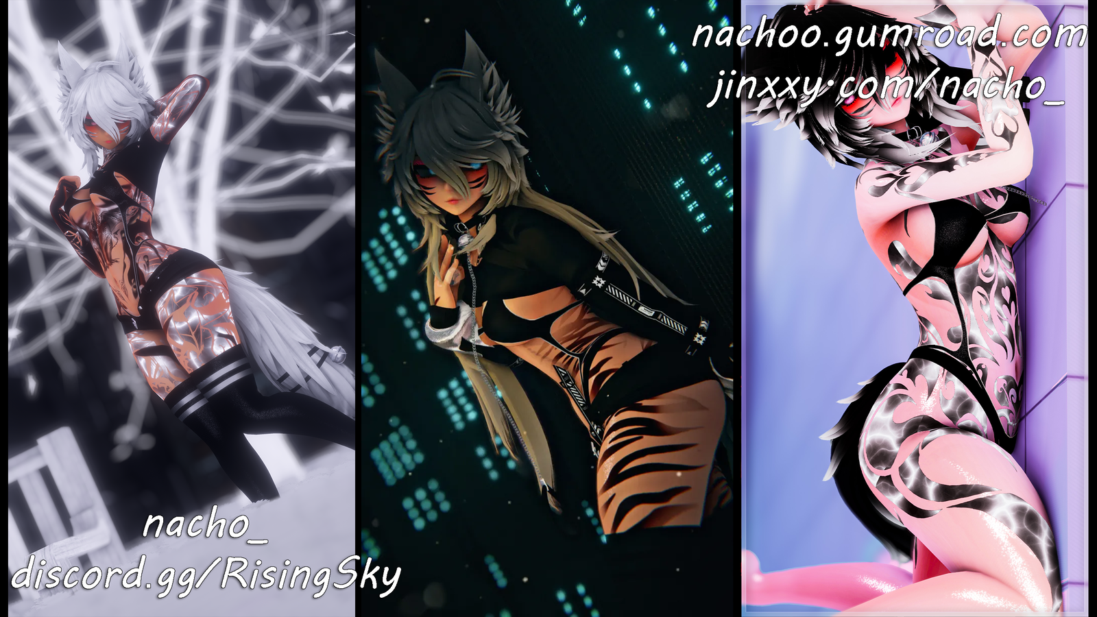 VRChat: Skylar Rework - Contacts - VRCFT - GoGoLoco - More~