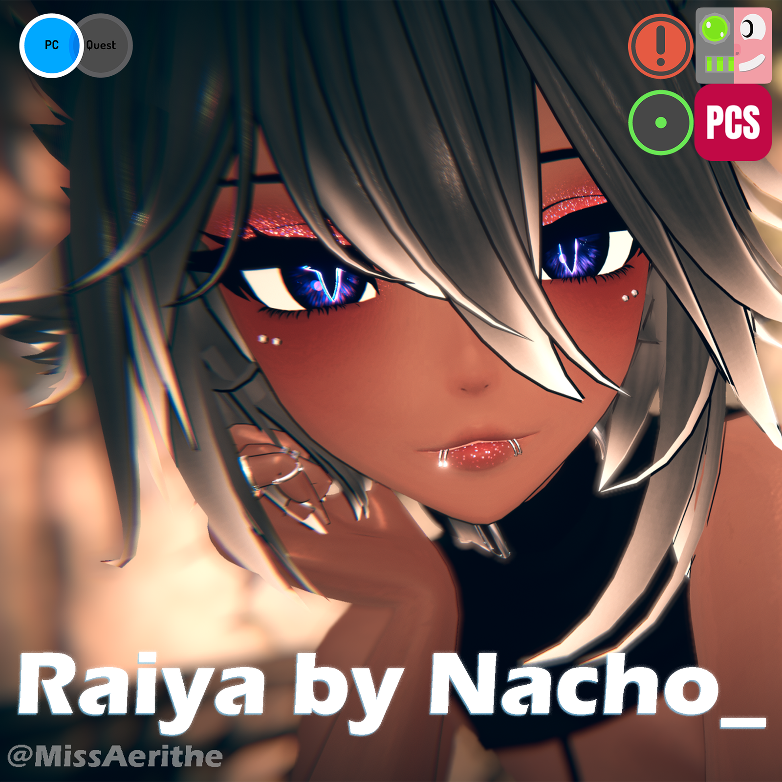 VRChat: Raiya - VRCFT - GoGoLoco + Good / Opti Version