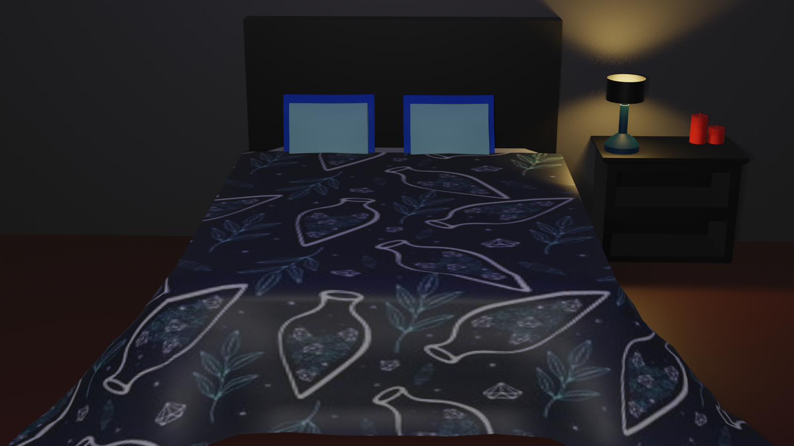 Simple Bedroom Scene