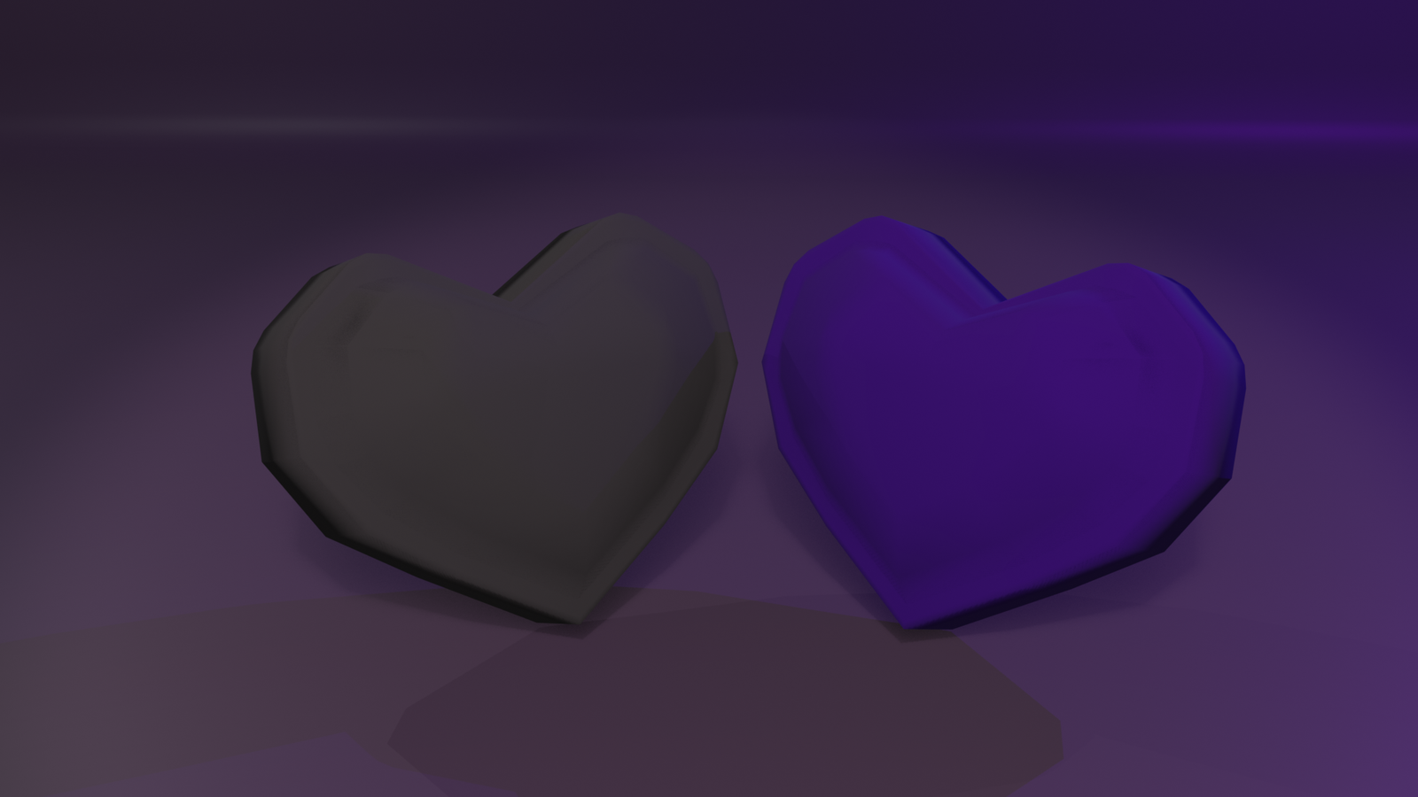 Simple Heart Pillows
