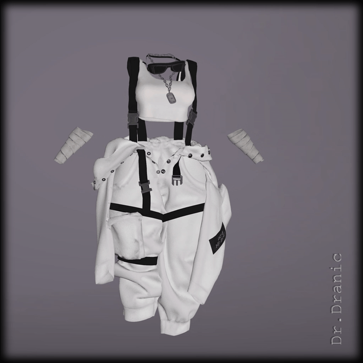 Grunge Worker Set for ZinPia E-girl