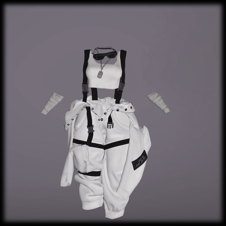 Grunge Worker Set for ZinPia E-girl