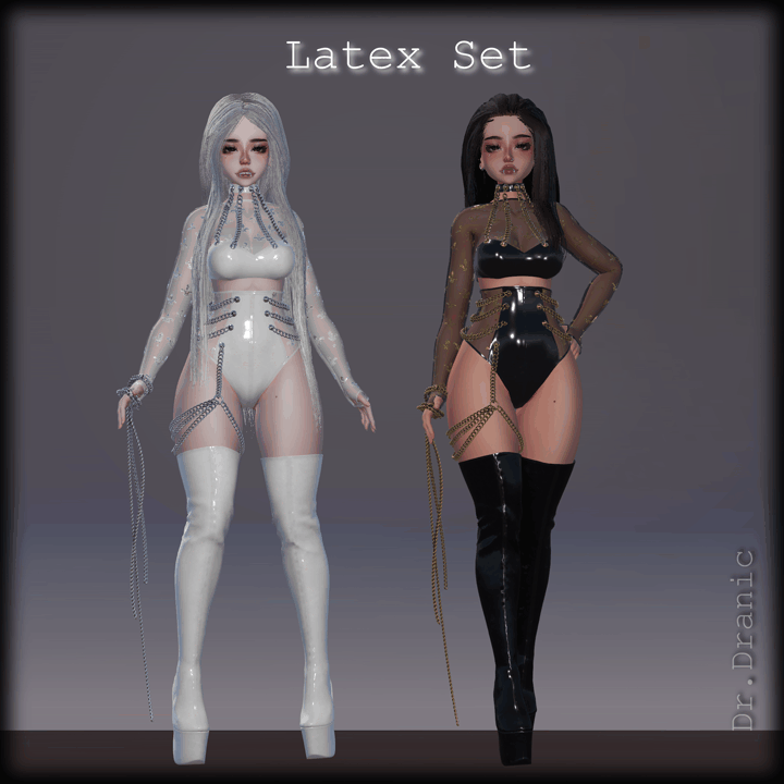 Latex Set for ZinPia E-girl