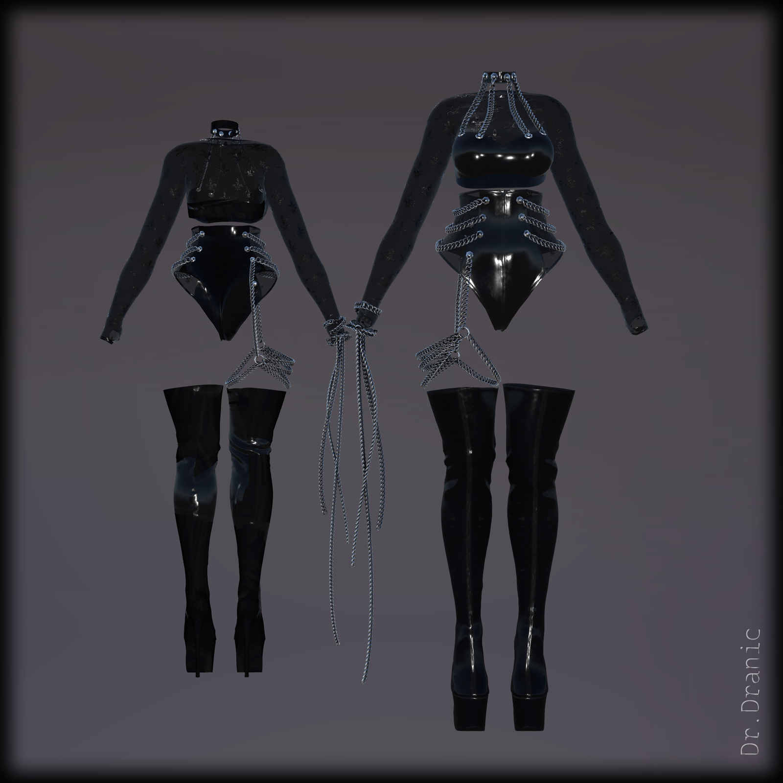 Latex Set for ZinPia E-girl