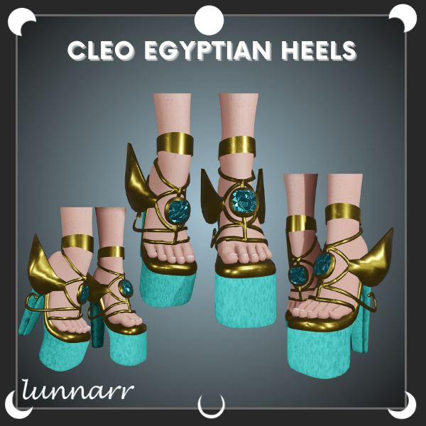 Cleo Egyptian Heels