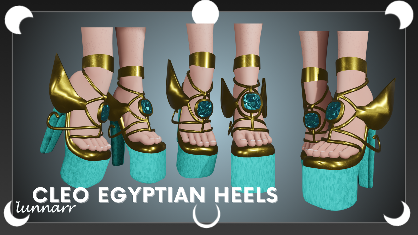 Cleo Egyptian Heels