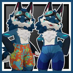 Chibi Novabeast Swim Trunks