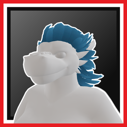 EX Feather Hair Piece