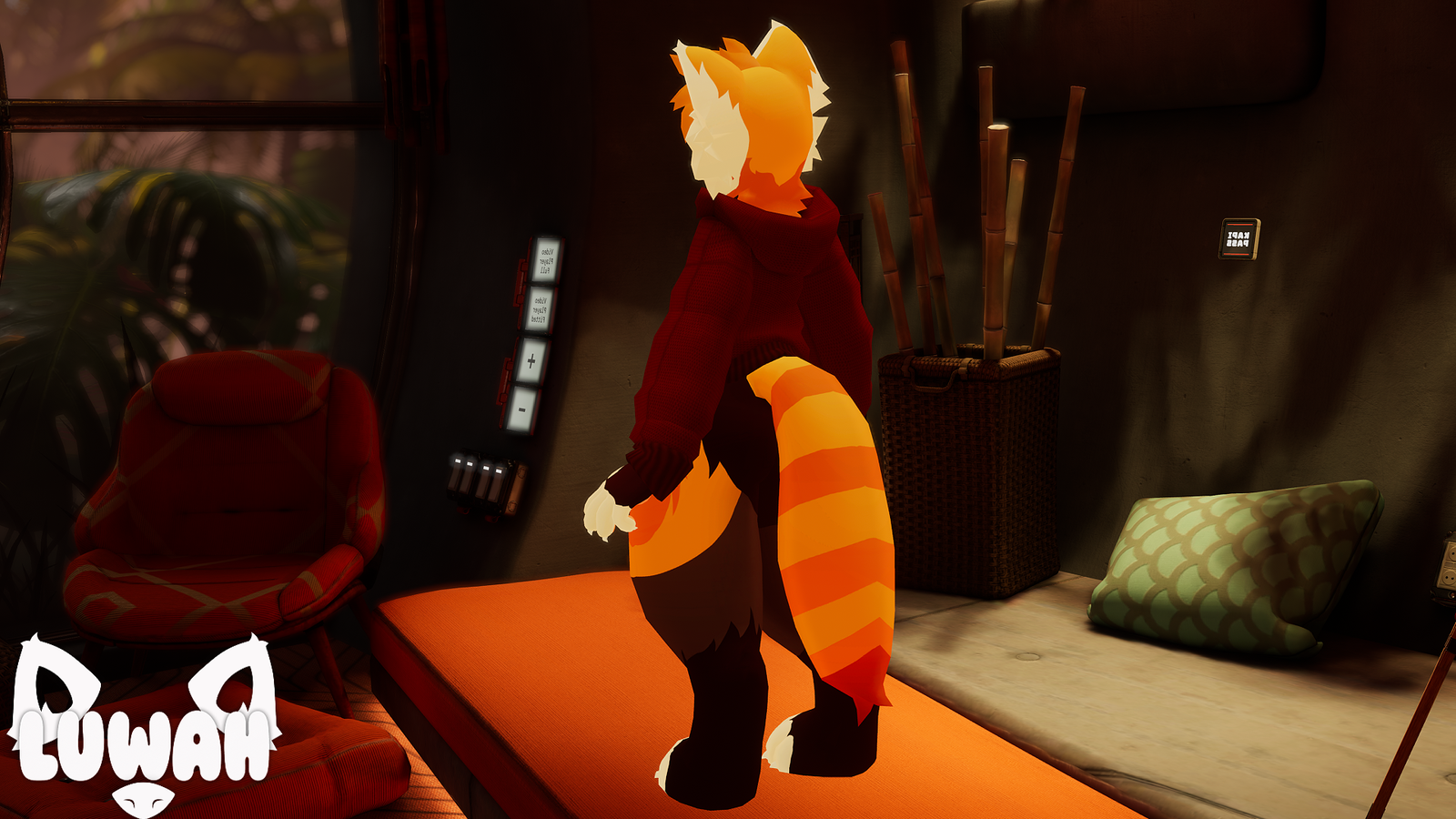 Luwah - Furry VRChat Avatar