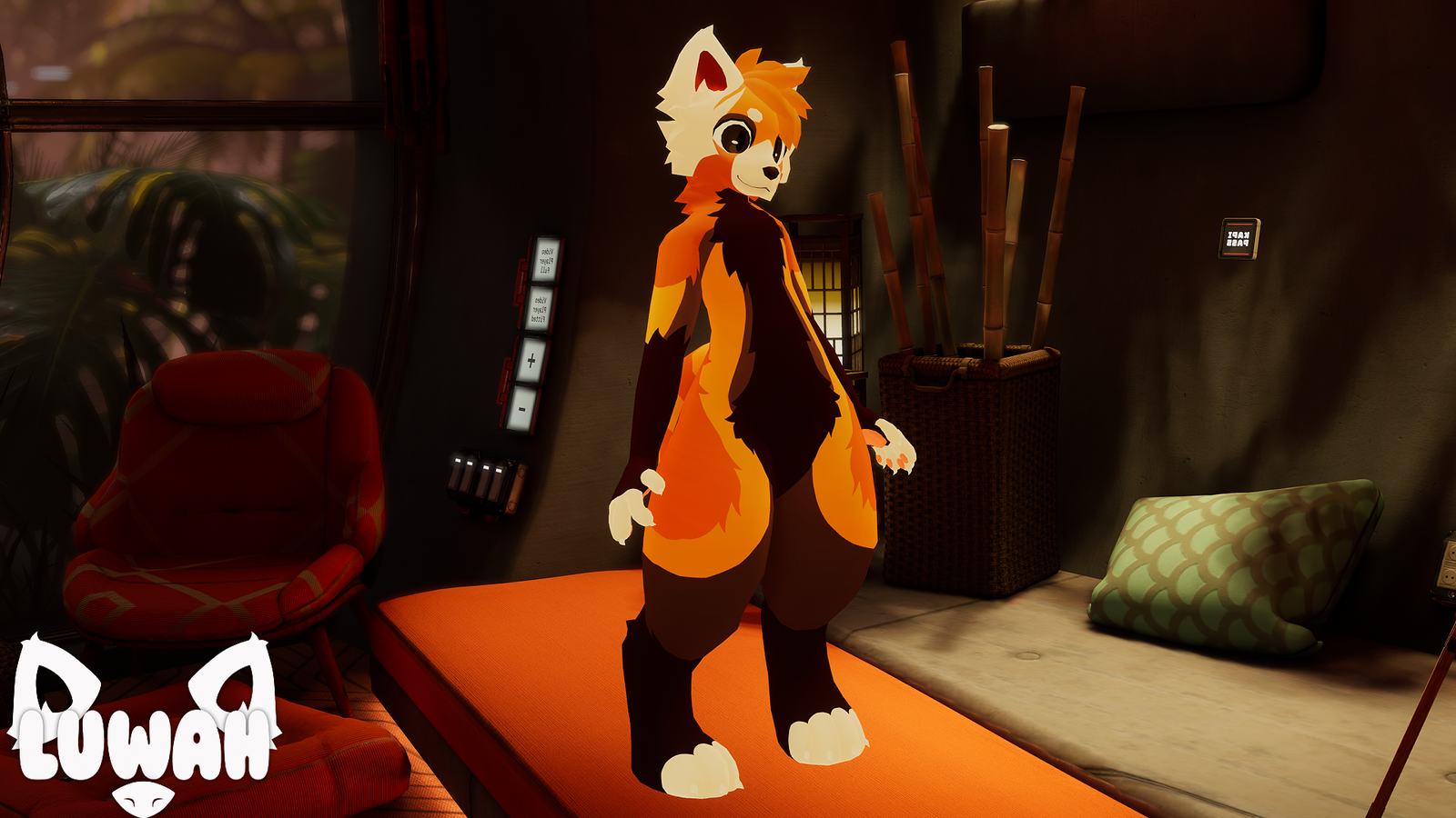 Luwah - Furry VRChat Avatar
