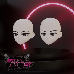 B.E's Female And Femboy Head