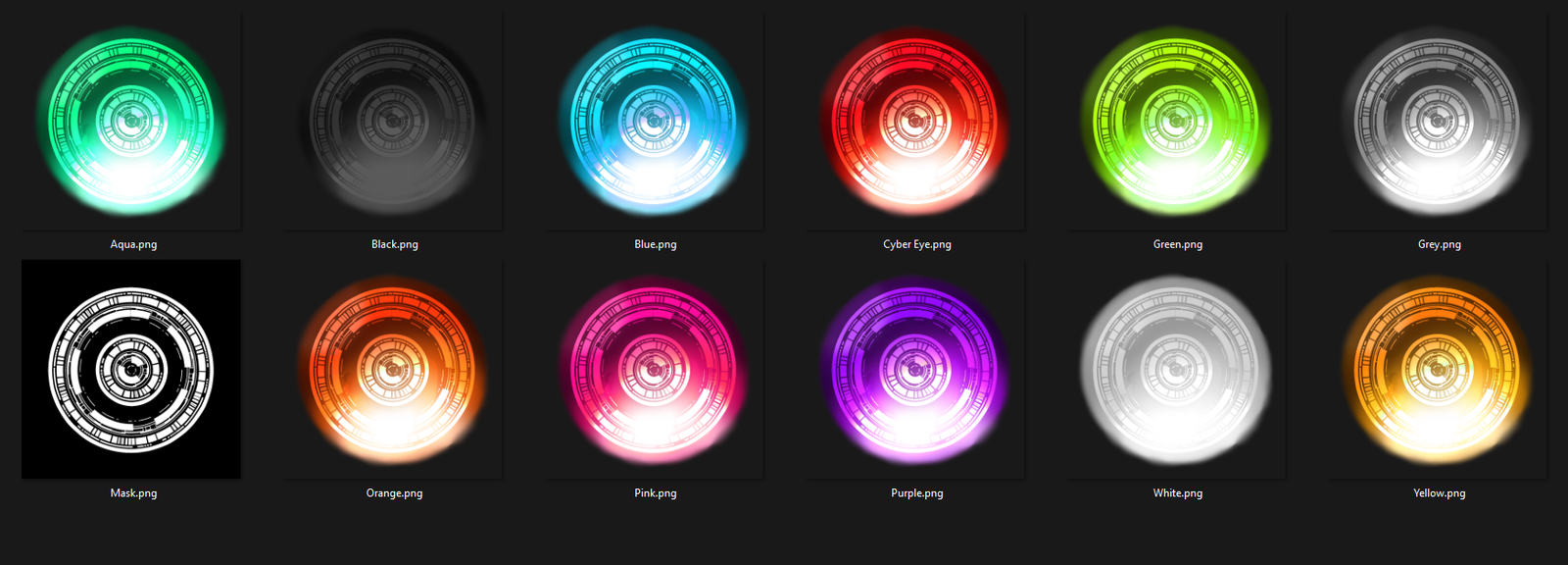 FREE Cyber Eye Texture