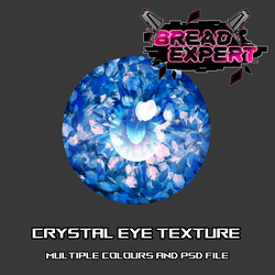 Crystal Eye Texture | Multiple Colours + PSD File