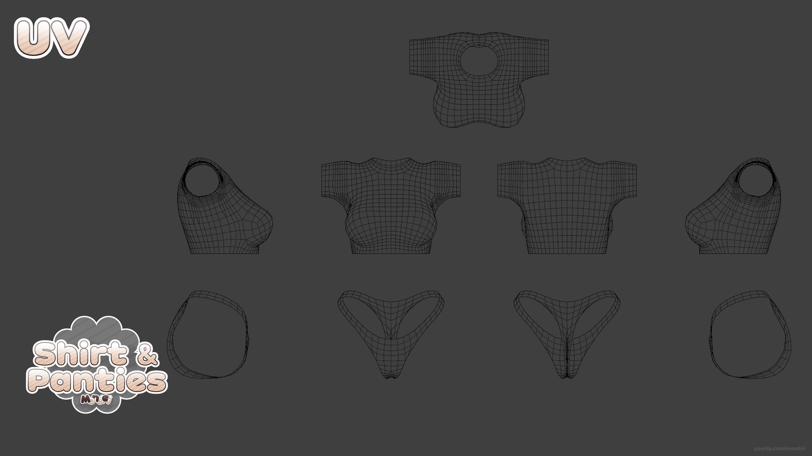 Animal Shirt & Panties | Server Freebie