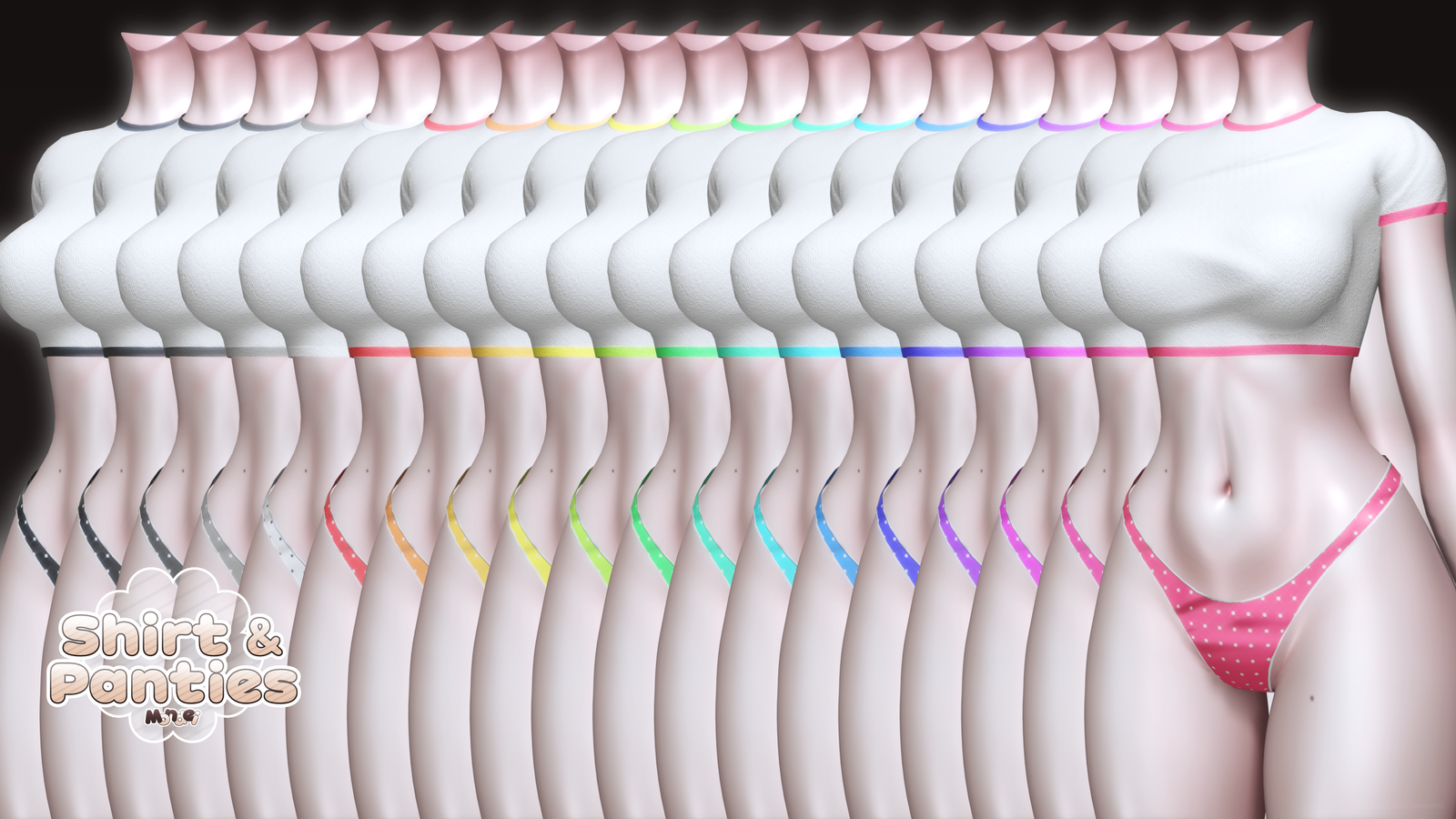 Animal Shirt & Panties | Server Freebie