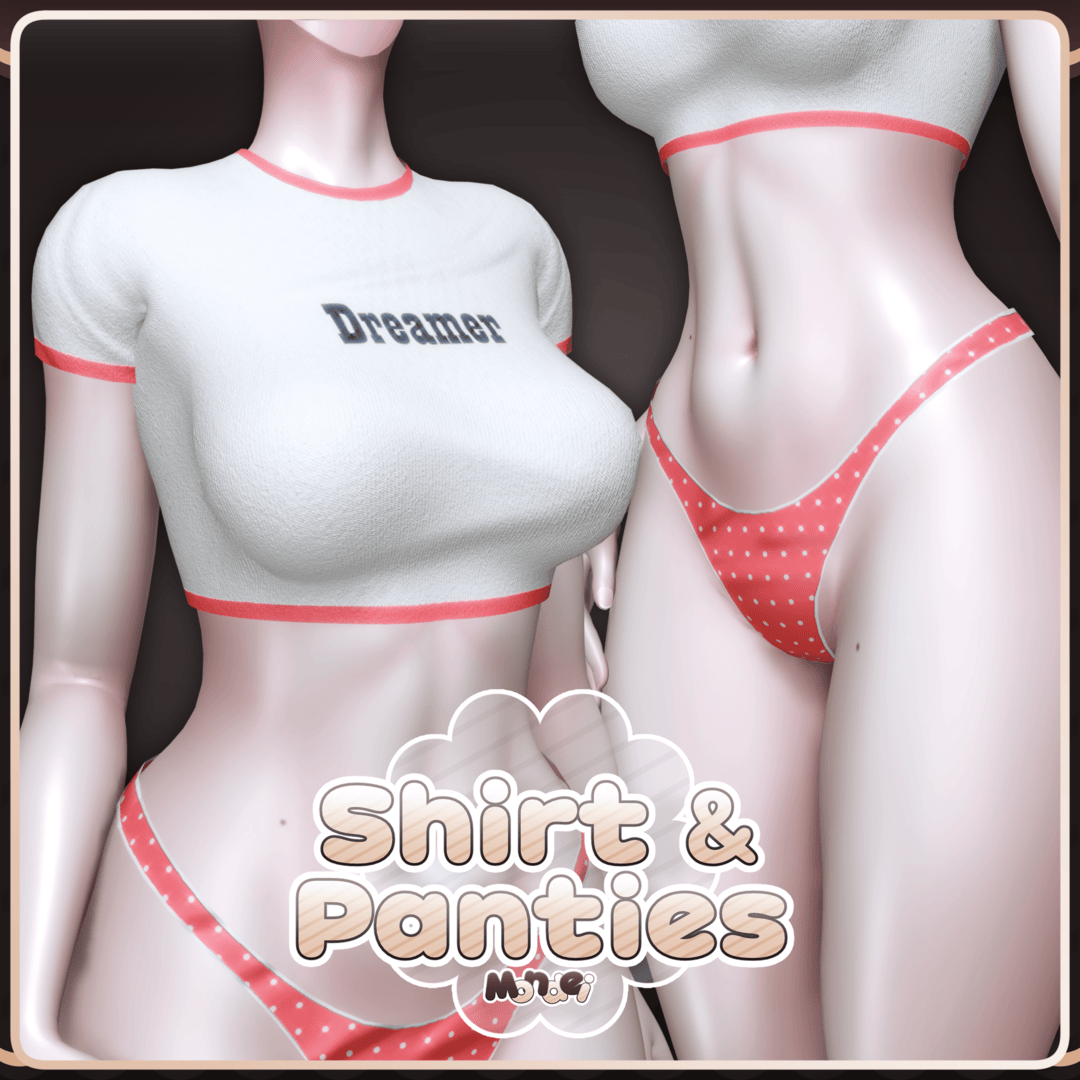 Animal Shirt & Panties | Server Freebie