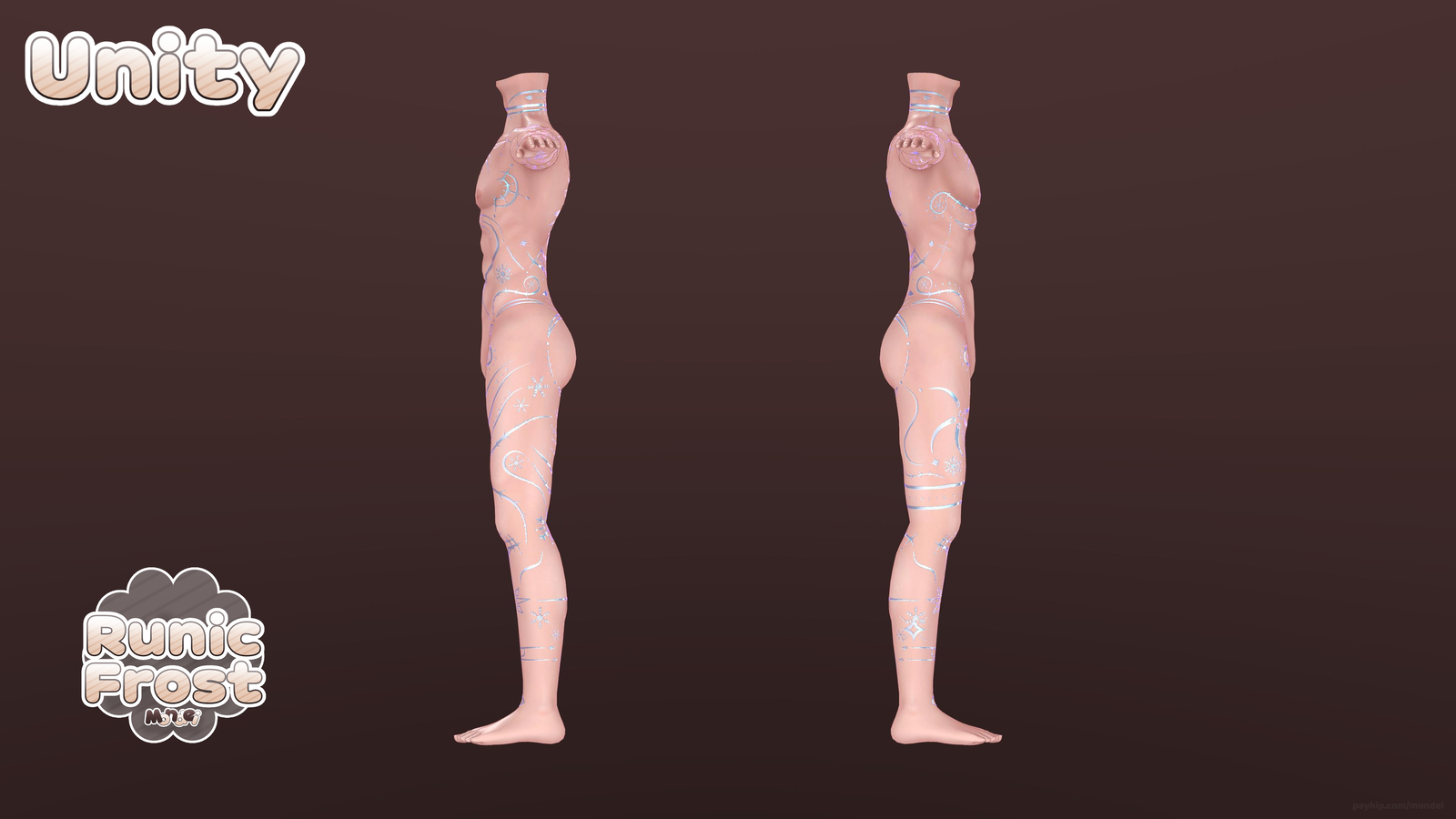 Runic Frost Tattoo Texture | Akii Base