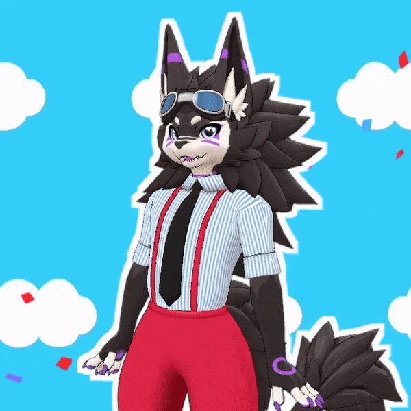 Suspenders Set Outift for Novabeast