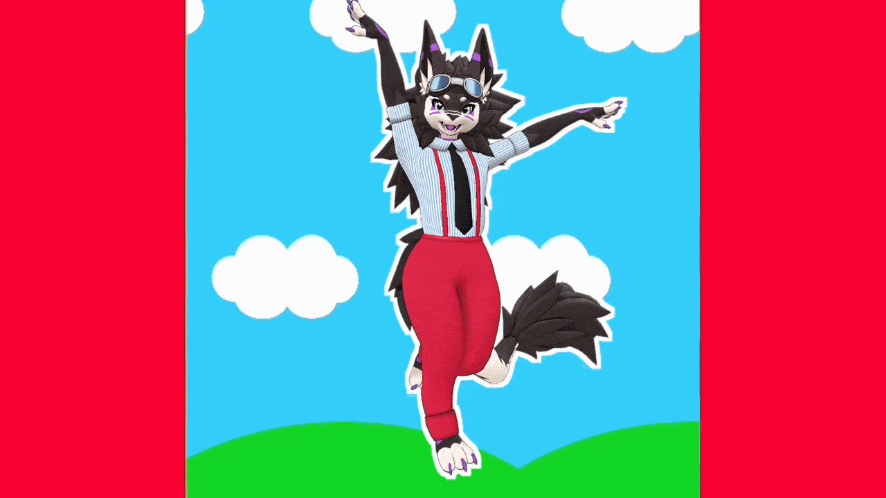 Suspenders Set Outift for Novabeast