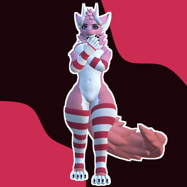 Thigh Highs & Arm Warmers for Fluffgan