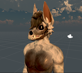 Skullwolf Texture Howling white