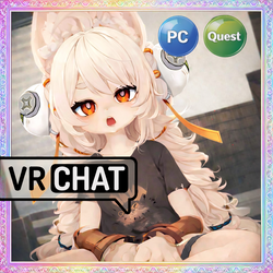 Cute Bunny Girl Avatar /PC/QUEST