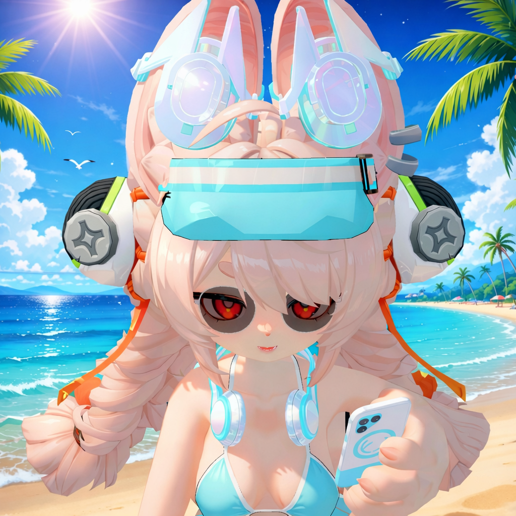 Beach Outfit for Bunny