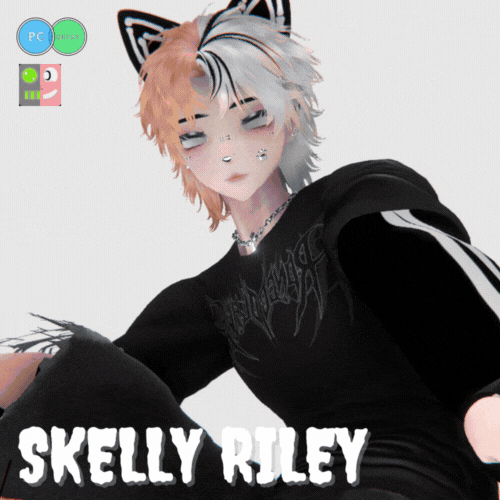 `Skelly Riley` ~ halloween neko [PC/Q, SFW only, FT, gogo]