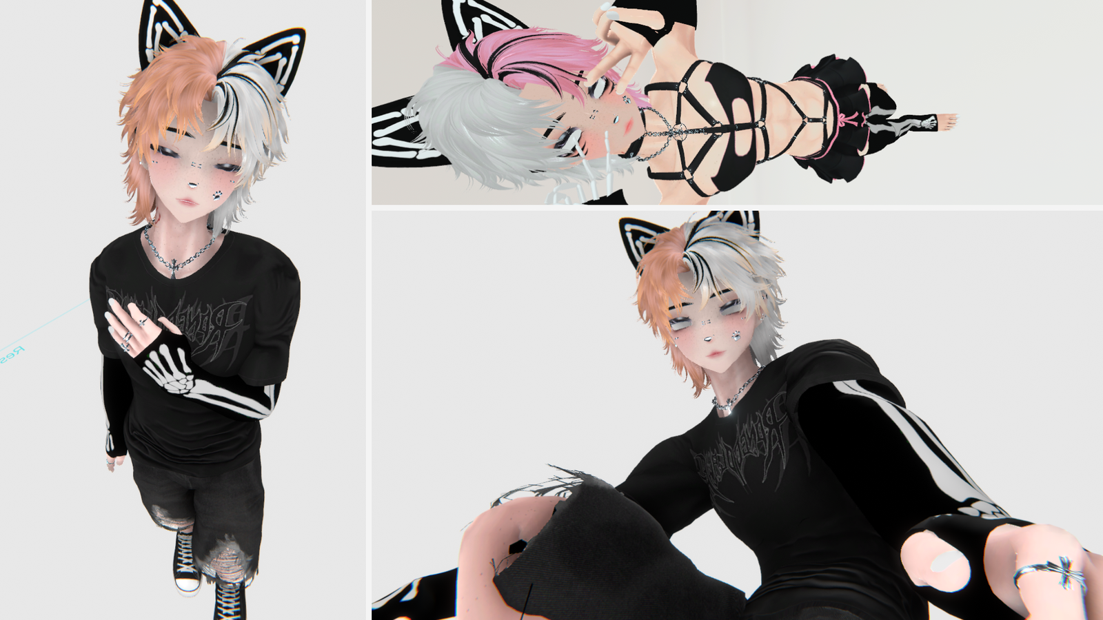 `Skelly Riley` ~ halloween neko [PC/Q, SFW only, FT, gogo]