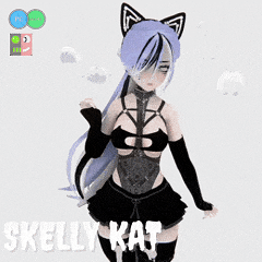 `Skelly Kat` ~ halloween neko [PC/Q, SPS, FT, gogo]