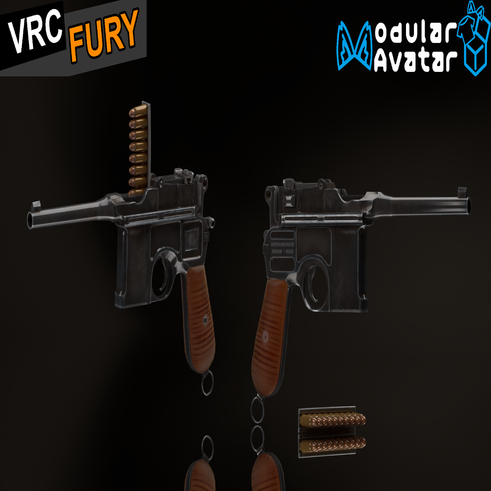 (VRChat) Mauser C96