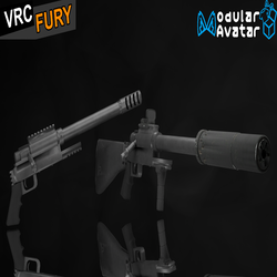 (VRChat) Noreen 50 BMG Pistol