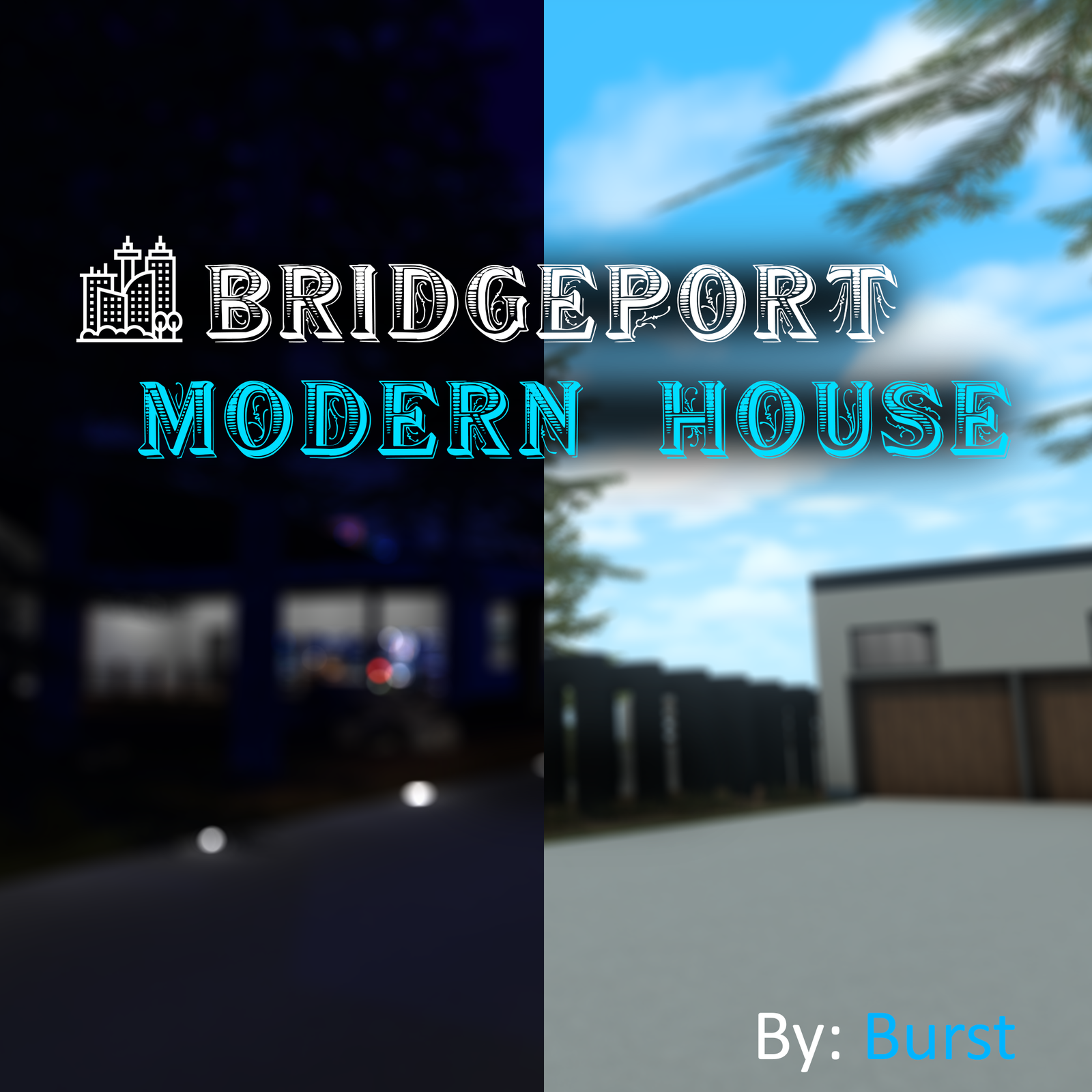 (VRChat Quest/PC) Bridgeport: Modern House
