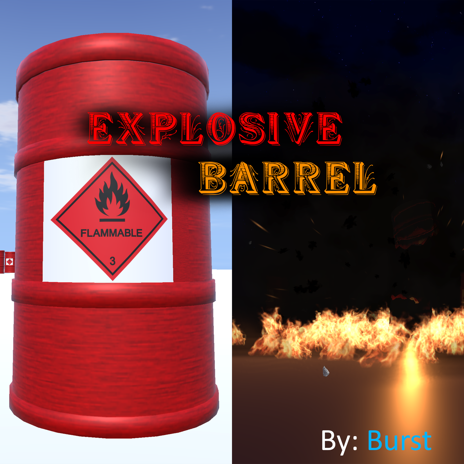 (VRChat) Explosive Barrel