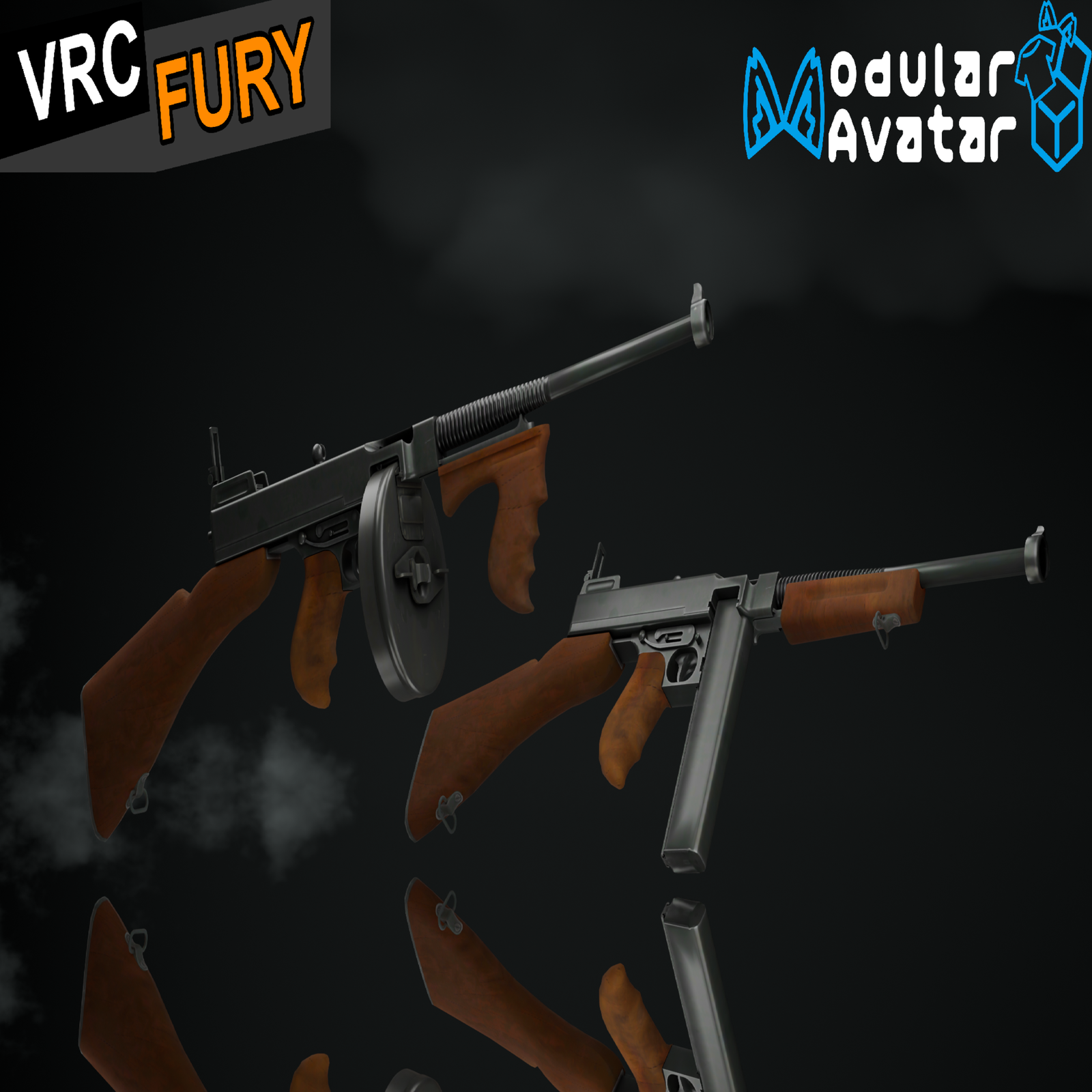 (VRChat) Thompson Submachine Gun