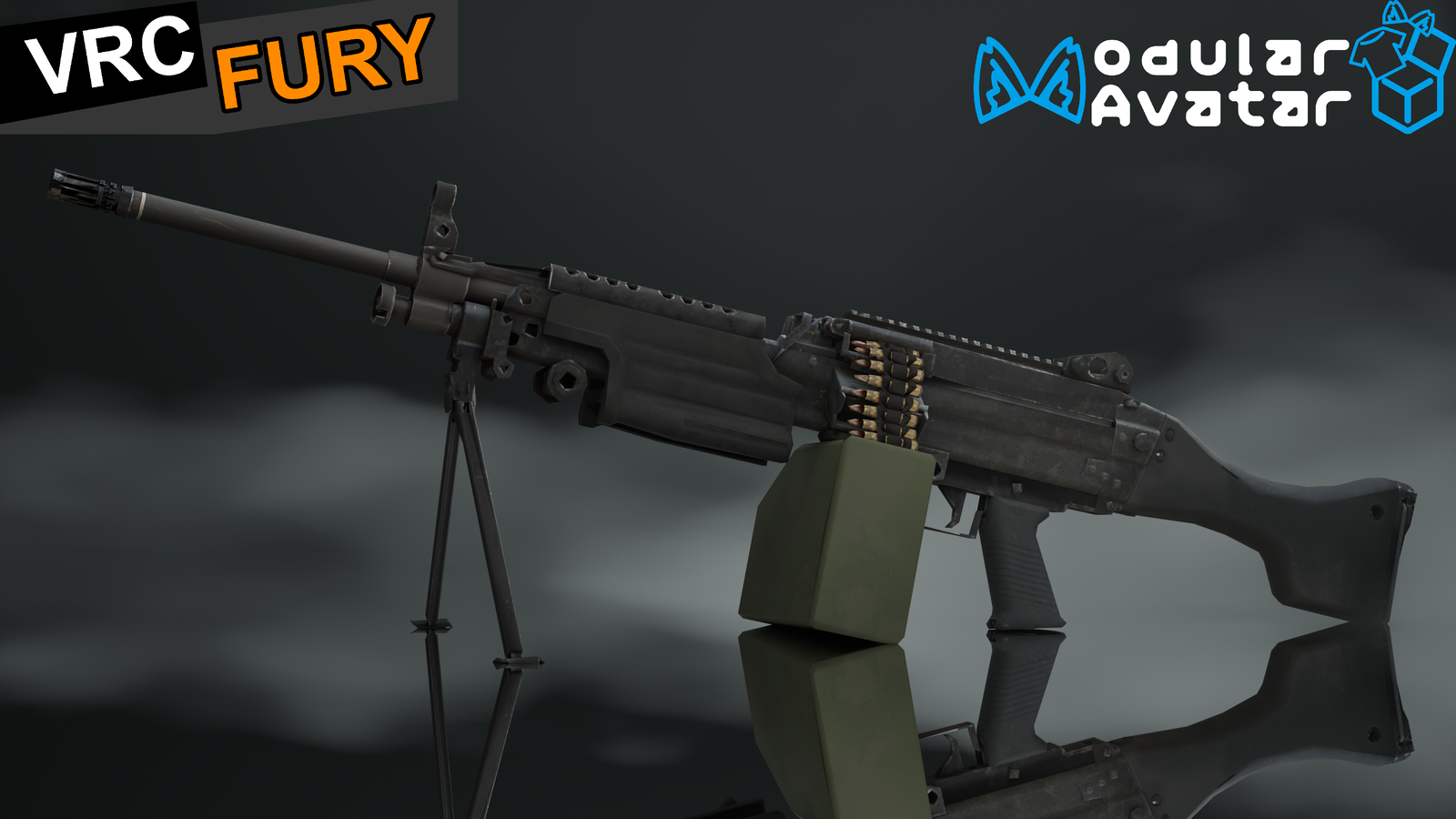 (VRChat) M249