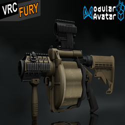 (VRChat) M32A1/Milkor MGL