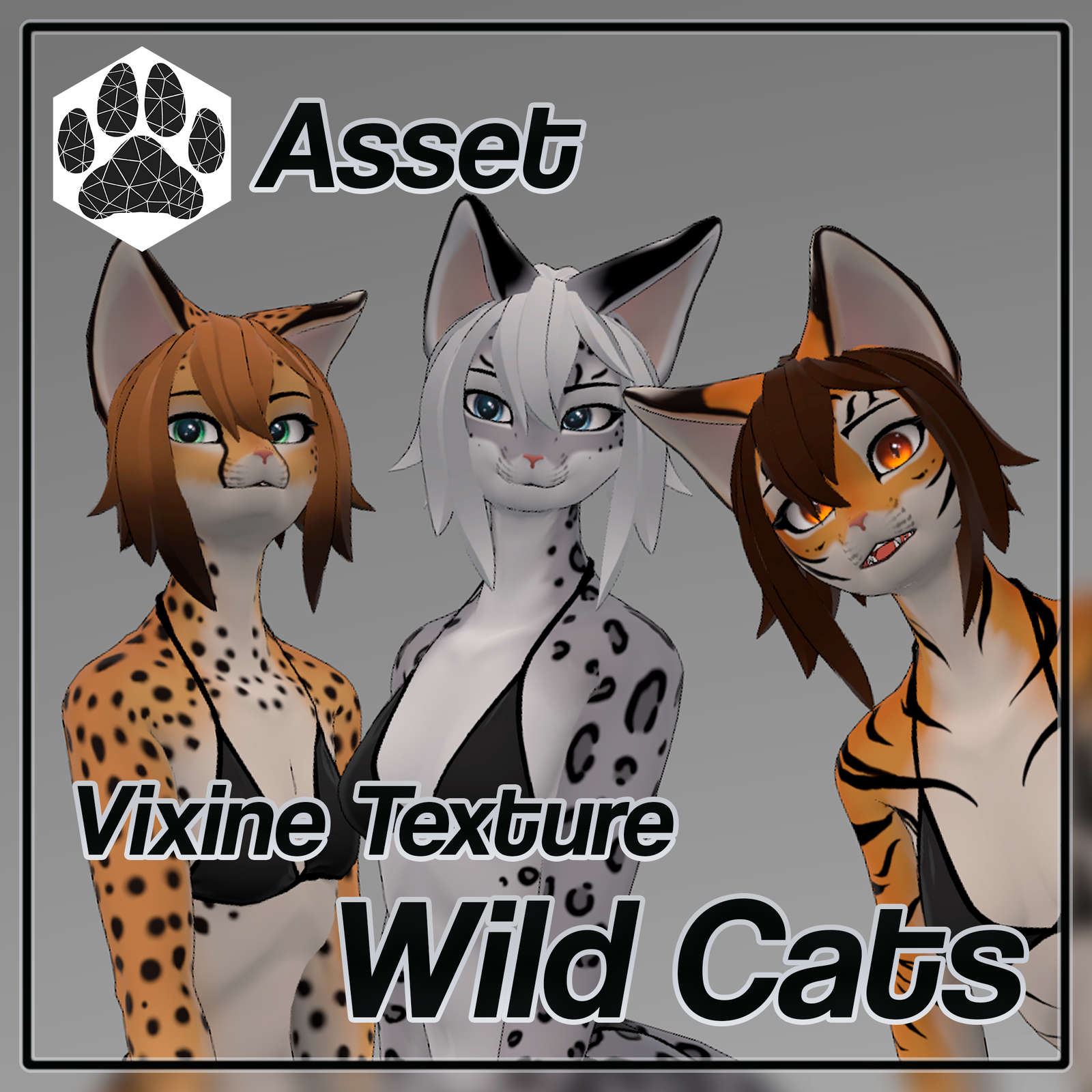 Wild Cats Textures for Vixine