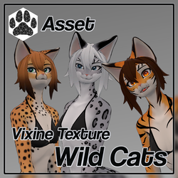 Wild Cats Textures for Vixine